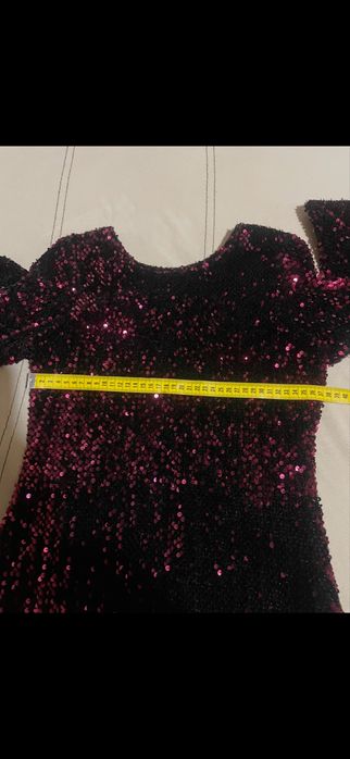 Пайетена рокля s размер 20лв