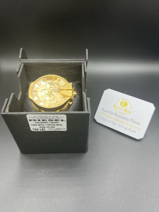 Ceas Diesel quartz curea metal cod produs 22117