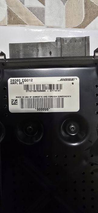 Infinity fx35 s50 комплект акустики магнитола панель