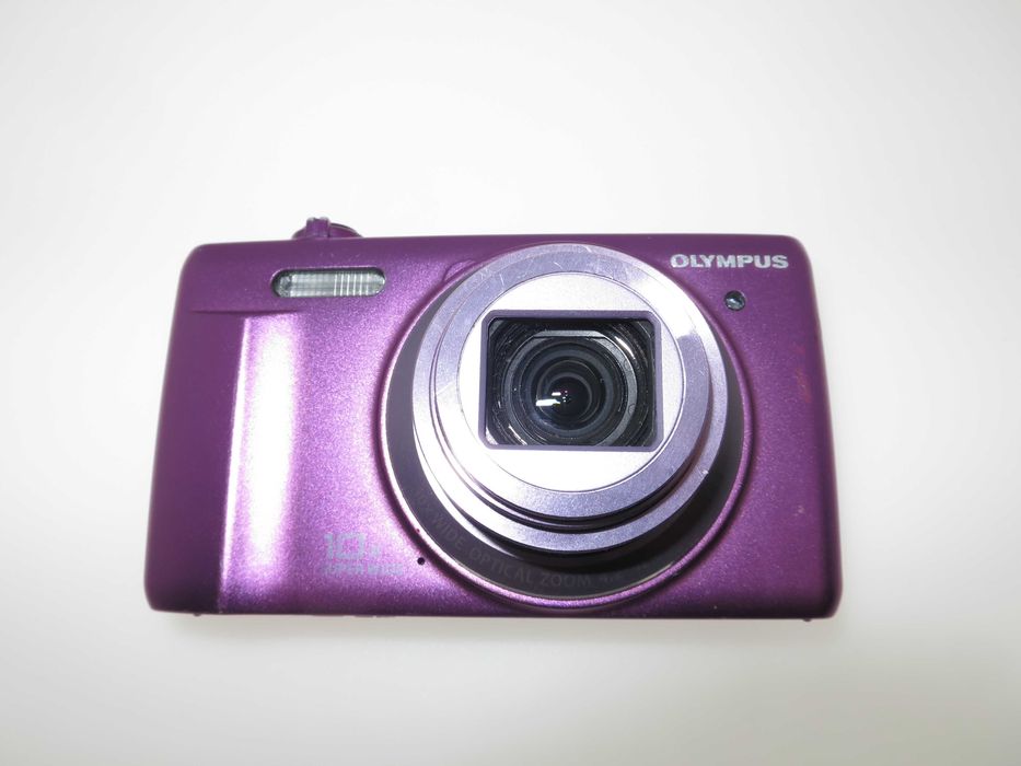 Olympus D750 16MP розов фотоапарат цифрова камера, работи перфектно