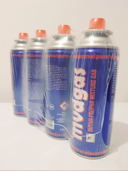 Set 4 x rezerve gaz butan 227 grame pentru arzator Mvdgas