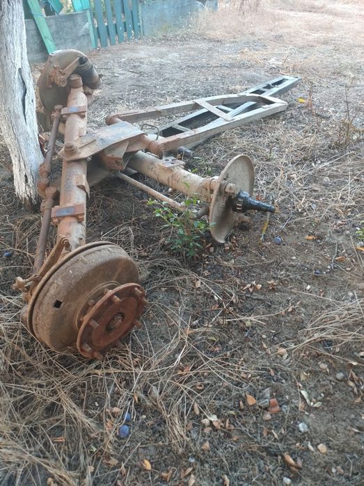 Ax punte față remorcă rm2