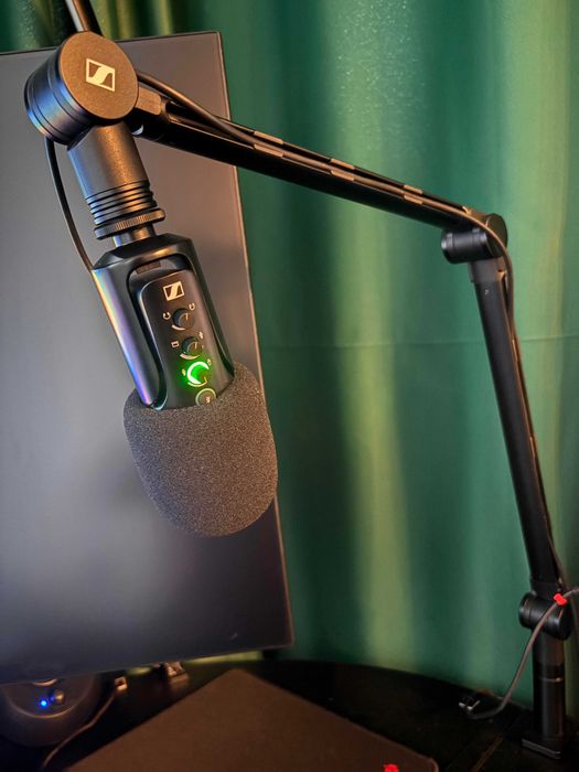 Sennheiser Profile USB Microphone +  brat – ca nou, în garanție