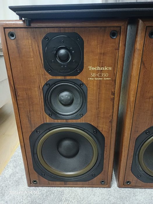 Technics sb c350 pereche boxe  japan original
