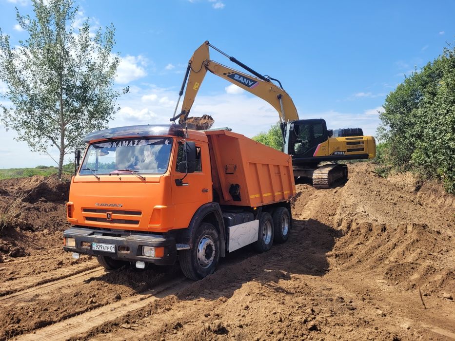 Вывоз мусора  песок крупный-мелки