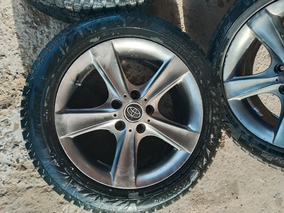 Титанка с покрышками