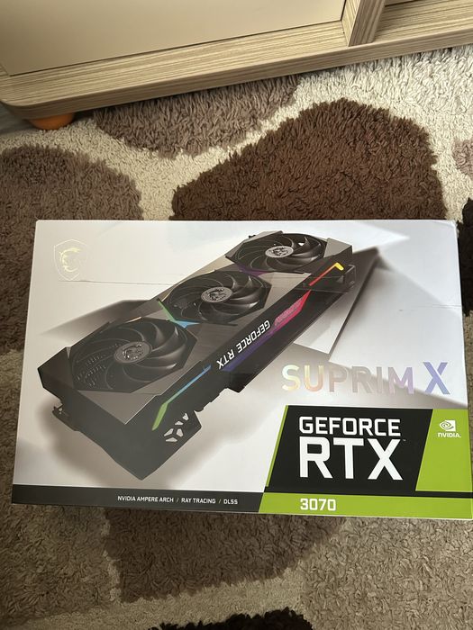 Видео карта RTX 3070 8GB MSI SUPRIM X