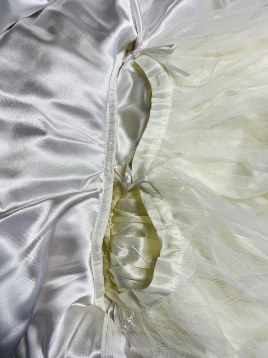 Rochie cununie Matasa 100%,făcută pe comanda unicat,Boudoir Designers