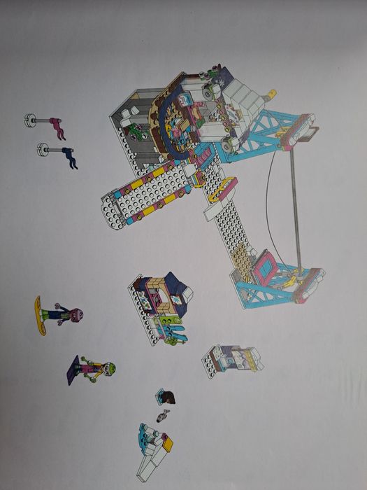 Лего friends ски лифт