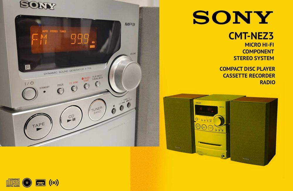Музыкальный центр Sony CMT-NEZ3