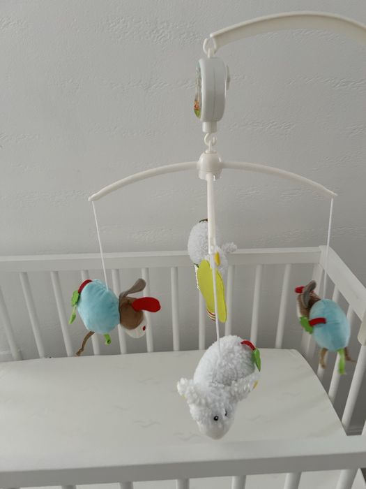 NINA 2 Бебешка кошара NEXT TO ME С МАТРАК 40X80 СМ MY BABY