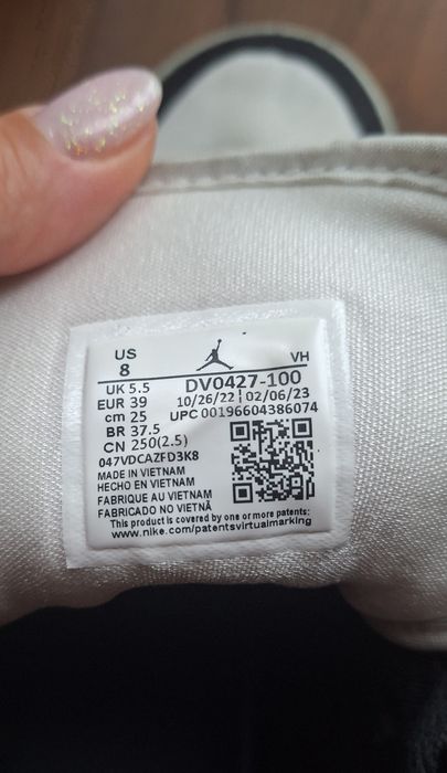 Nike Air Jordan 1 Mid SE sneackers, 39