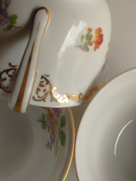 4 чаши Noritake от ерата на окупирана Япония (1945–1952) 
35 лв.за бр.