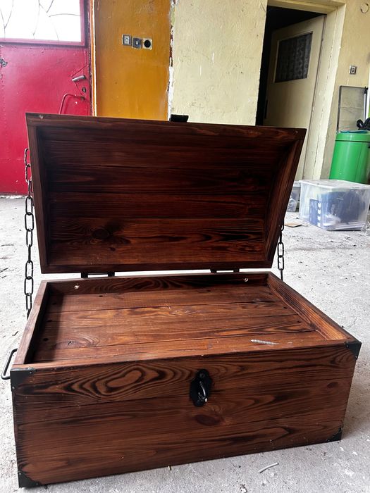 Дървени сандъци за декорация-10 бр