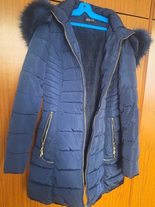 Зимно яке с качулка