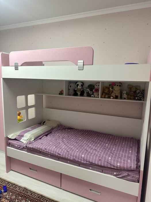 Кровать детская двухяросная