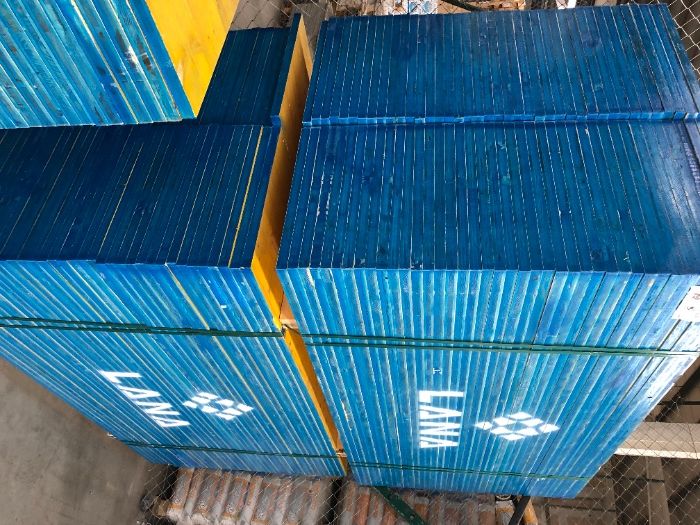 Panouri cofraje doka LANA 27mm cu cant protejat vopsea acrilica Albast