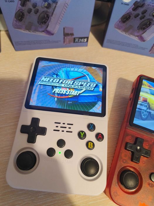 1Г ГАРАНЦИЯ R36s ArkOS ретро конзола Nintendo Sega PlayStation GameBoy