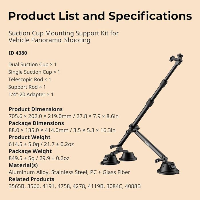 Риг за камера. Go pro. insta 360. osmo. ace pro. камера