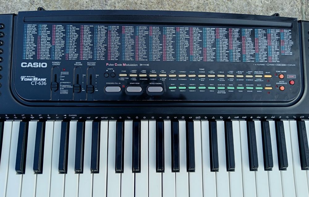 Orga, clapă, keyboard, Casio, Yamaha