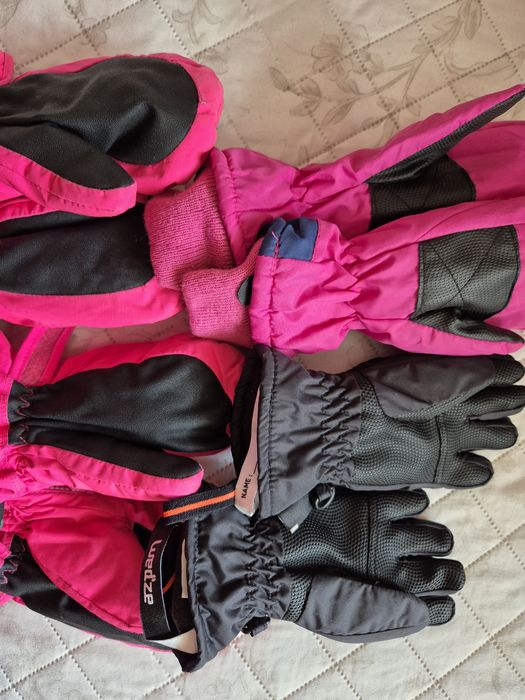 Ски ръкавици Wedze Nevica за момиче 5-6 г.