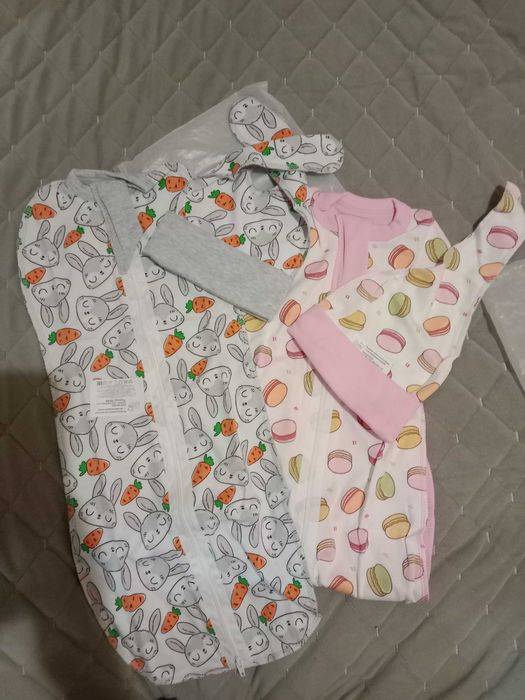 Продам пеленки-кокон с шапочкой