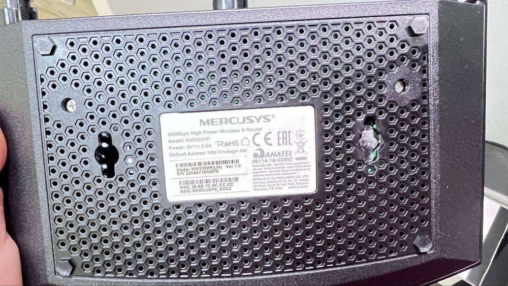 Роутер Mercusys Turbo MW330HP