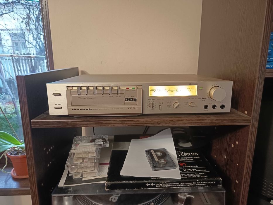 Revox B77 și Marantz SD3510
