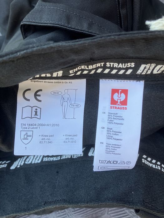 Pantaloni de lucru Engelbert Strauss (EU 50) Noi, cu etichetă!