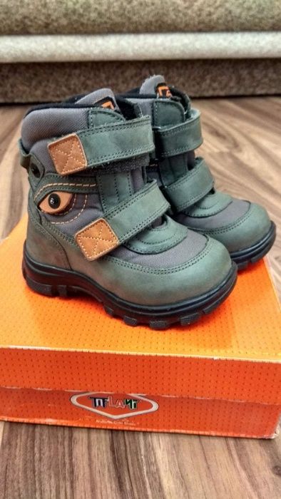 Детские кожаные ботиночки