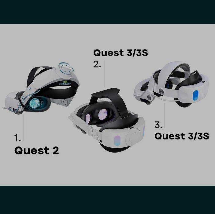 Oculus quest 3 / 3S Meta шлем +  power bank
