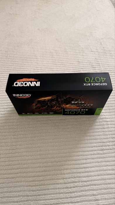 Продам видеокарту rtx4070 inno3d