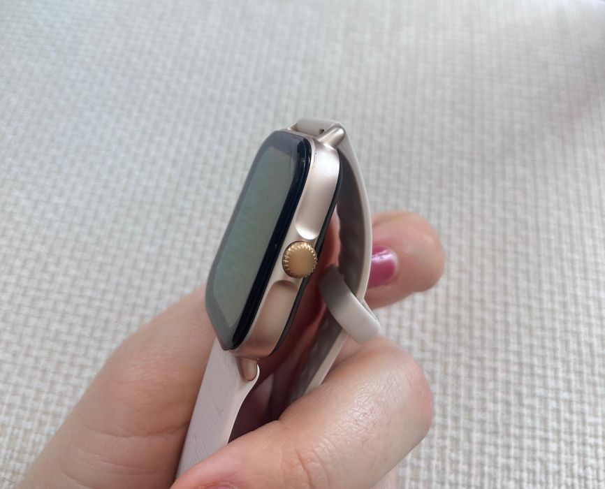 Смарт часовник Amazfit GTS 3 с протектор и кожени каишки