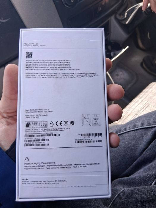 iPhone 17pro max edition