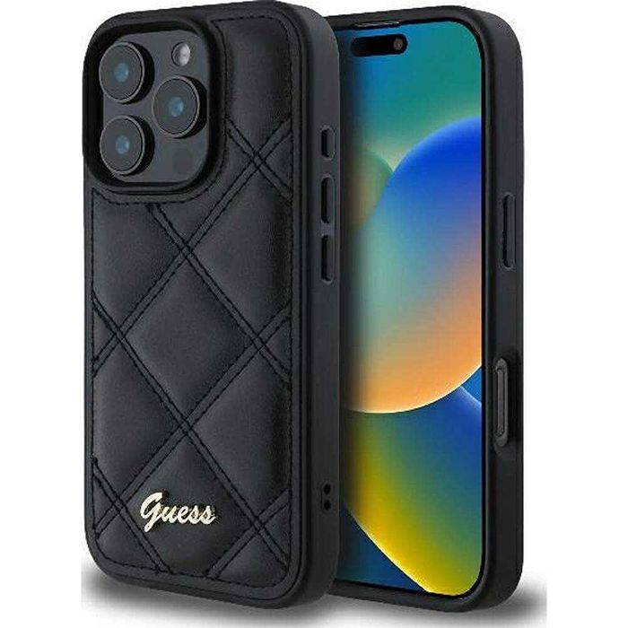 Husa piele magsafe + Folie ecran APPLE iPhone 16 Pro Max Plus 16 Pro