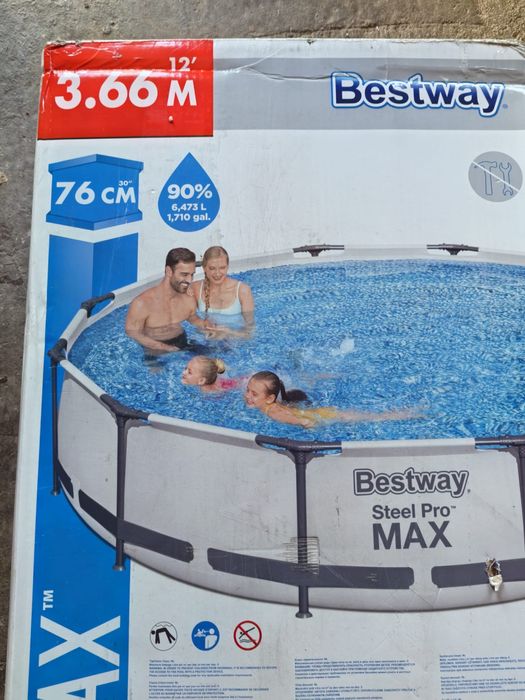 Vand piscina 3,66 m