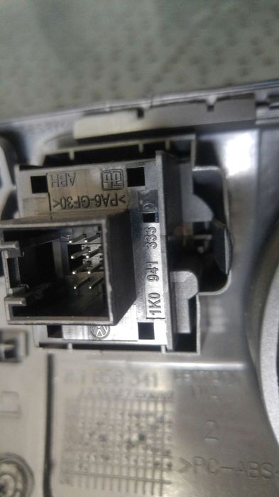 Buton reglaj faruri cu carcasa vw golf 5 1k1 1k0941333 1k1858341 1k1858367