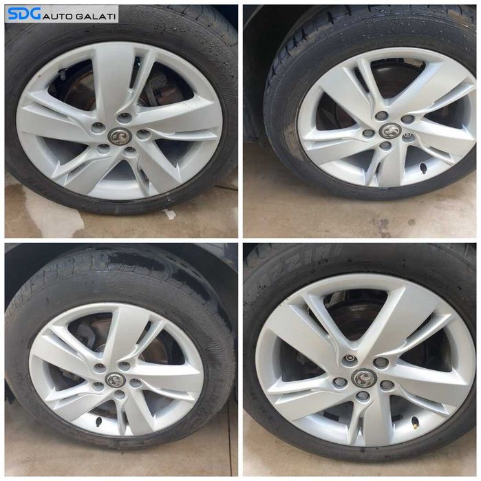 Set 4 Jante Janta Roata Roti Aliaj 225 50 17 R17 5x115 CB 70.3 Opel Antara 2006 - 2016 [Q4637]