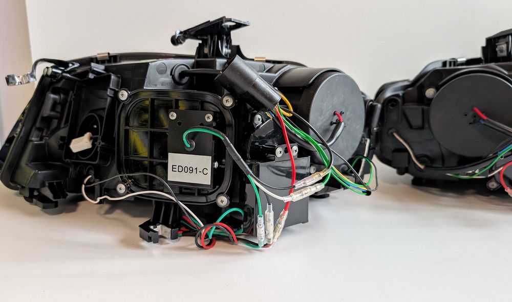 Фарове Ауди А4 Б8 08-11 ЛЕД фейс визия Нови Audi A4 B8 За ксенон xenon