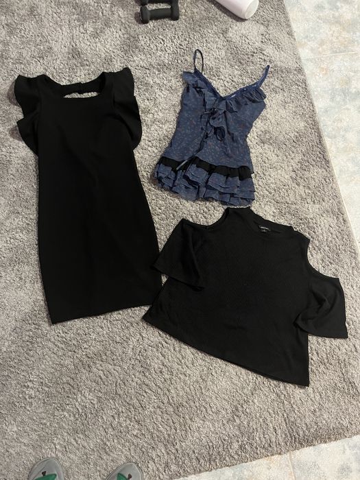 Официална черна рокля