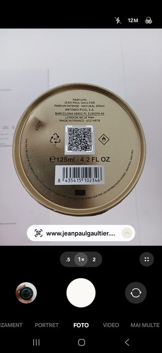 Jean Paul Gaultier Le Male Elixir - 125 ml  NOU