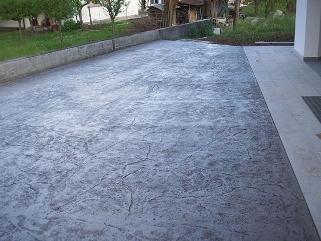 Beton amprentat targoviste