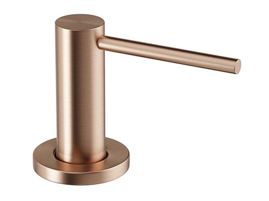 ТОП КОМБИНАЦИЯ – Бяла гранитна мивка + медни аксесоари