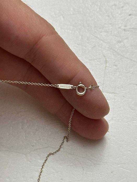 LANT + PANDANTIV ARGINT 925 - Inima - Return to TIFFANY - Original !