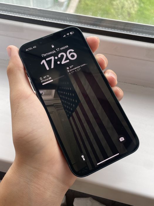 iPhone 13 на 128гб, 100% акум
