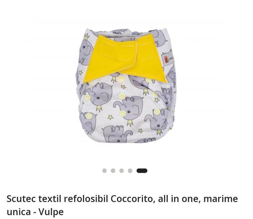 Scutec textil refolosibil cocorito