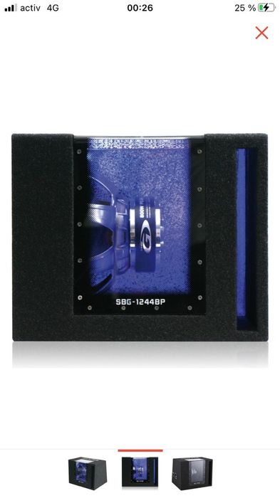 Сабвуфер активный  Alpine