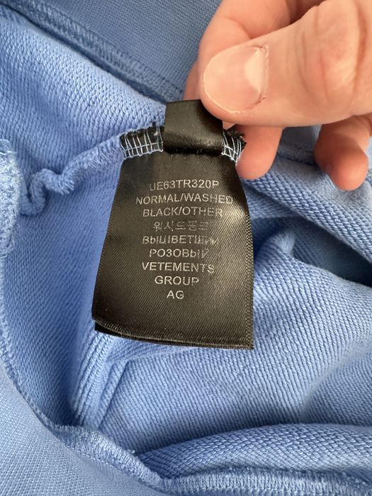 худи Vetements automne-hiver