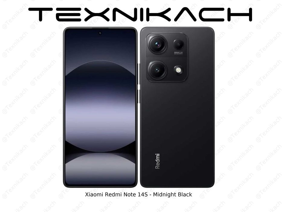 Новый •  Xiaomi Redmi Note 14S • 
8/256Gb • Доставка