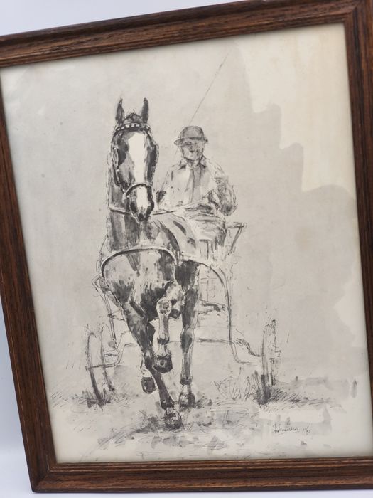 Винтидж холандска авторска картина